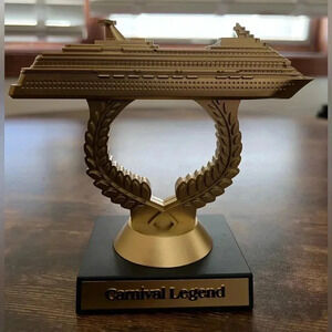 Carnival | LEGEND Ship on a stick trophy.